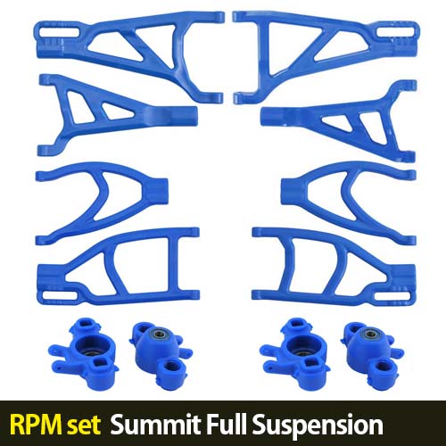하비몬[RPM세트할인-8%] Summit Full Suspension A-arms (Blue)[상품코드]-
