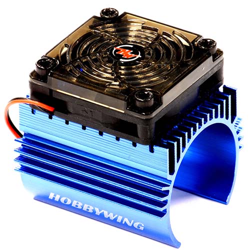 하비몬[#C24496] Cooling Fan w/ Alloy Heatsink Enclosure for 44mm O.D. Motor (L=60mm)[상품코드]INTEGY