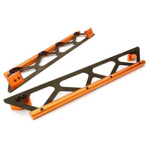 하비몬[#C26834ORANGE] Machined Side Protection Nerf Bars for Traxxas X-Maxx 4X4 (Orange)[상품코드]INTEGY