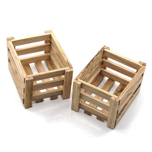 하비몬[단종] [#YA-0400] [미조립품｜미니어처: 나무 틀/나무상자] 1/10 RC Rock Crawler Accessory Wooden Crate[상품코드]YEAH RACING