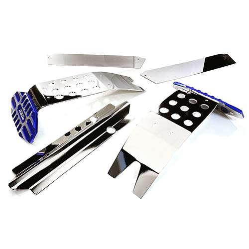 하비몬[#C27189BLUE] Metal Complete Skid Plate Kit for Traxxas X-Maxx 4X4 (Blue)[상품코드]INTEGY