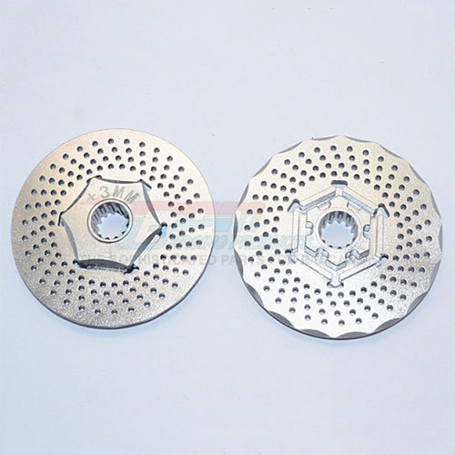 하비몬[#TXM006F/DISK-GS] Aluminium Front Wheel Hex Claw +3mm w/Brake Disk for X-Maxx (트랙사스 엑스맥스)[상품코드]GPM