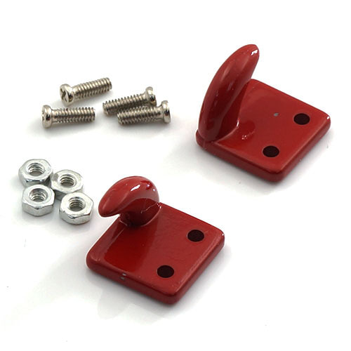 하비몬[#YA-0379RD] 1/10 RC Rock Crawler Accessories Bolt-on Hooks / off Centre Red[상품코드]YEAH RACING