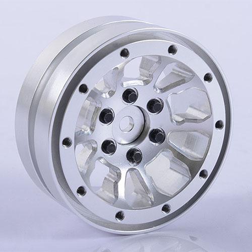 하비몬[단종] [#Z-W0179] [2개｜링 별도] Silver 1.9&quot; Universal Beadlock Wheel (D2)[상품코드]RC4WD