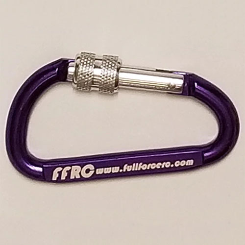 하비몬[#CARBLGPUR] FULLFORCE RC Laser Engraved Carabiner (Purple)[상품코드]FULL FORCE RC