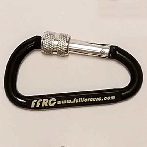 하비몬[#CARBLGBLK] FULLFORCE RC Laser Engraved Carabiner (Black)[상품코드]FULL FORCE RC