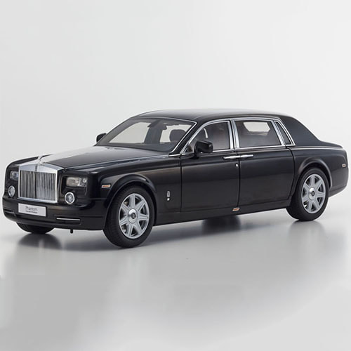 하비몬[다이캐스트] [#08841DBK] 1/18 Rolls-Royce Phantom Extended Wheel Base Diamond Black[상품코드]-