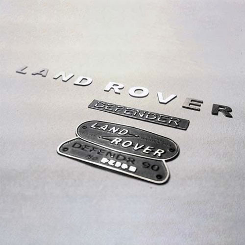 하비몬[#VVV-C0004] 1/10 Land Rover Defender D90 Emblem Set[상품코드]CCHAND