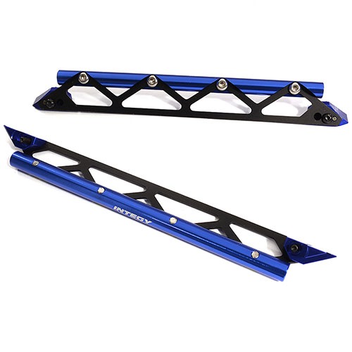 하비몬[#C30195BLUE] Machined Side Protection Nerf Bars for Traxxas 1/10 Maxx Truck 4S[상품코드]INTEGY