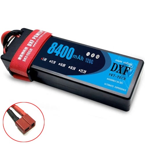 하비몬7.4V 8400mAh 120C 2S Hard Case Lipo Battery (딘스잭)[상품코드]DXF
