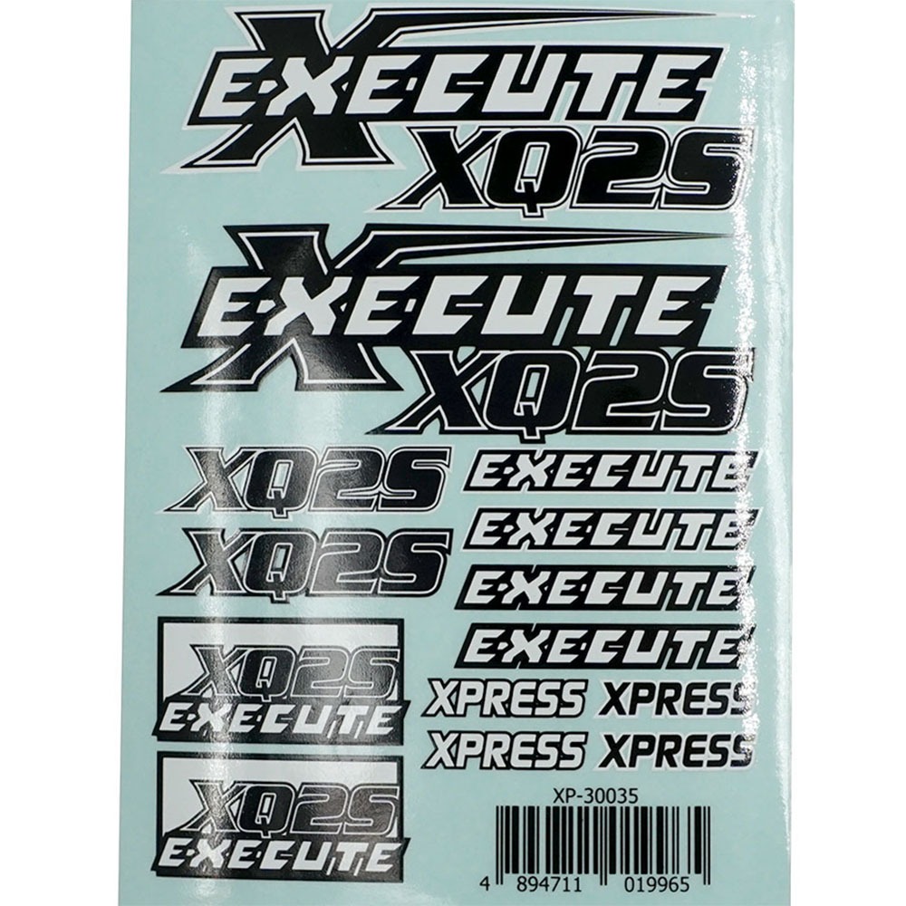 하비몬[#XP-30035] Execute XQ2S Logo Sticker Decal A6 148 x 105mm[상품코드]XPRESS