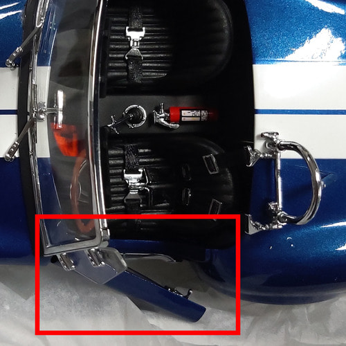 Ϻ[ĳƮ] [ڰȮ] 1/18 Shelby Cobra 427S/C Blue/Red Line[ǰڵ]-