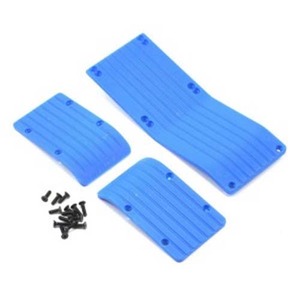 하비몬[단종] [#RPM-80775] T/E-Maxx Three Piece Skid Plate Set (Blue)[상품코드]RPM