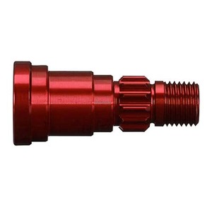 하비몬[#AX7768R] Stub axle, aluminum (red-anodized) (1) (use only with #7750X driveshaft)[상품코드]TRAXXAS