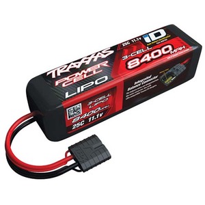 하비몬[#CB2878X] 11.1V 8400mAh 3S 25C Lipo Battery (iD Connector)[상품코드]TRAXXAS