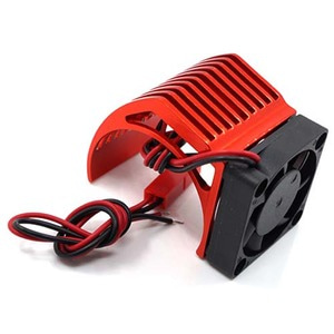 하비몬[단종] [#YA-0411RD] Aluminum 540 Motor Heat Sink w/ Cooling Fan Red[상품코드]YEAH RACING