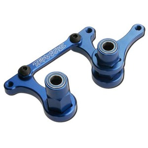 하비몬[#AX3743A] Steering Bellcranks, Drag Link (Blue-Anodized 6061-T6 Aluminum)/ 5x8mm Ball Bearings (4)/ Hardware (Assembled)[상품코드]TRAXXAS