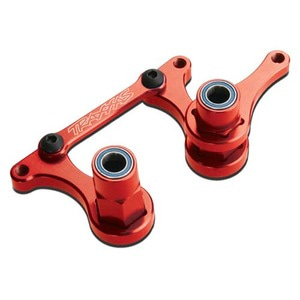 하비몬[#AX3743X] Steering Bellcranks, Drag Link (Red-Anodized 6061-T6 Aluminum)/ 5x8mm Ball Bearings (4)/ Hardware (Assembled)[상품코드]TRAXXAS