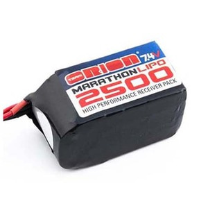 하비몬[#ORI12259] Marathon 7.4V 2500mAh LiPo Battery Hump[상품코드]TEAM ORION