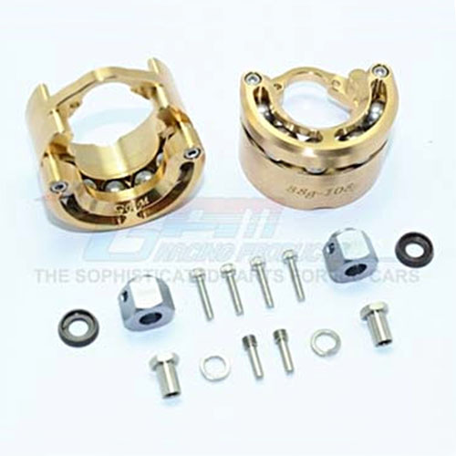하비몬[#TRX4023X-OC] TRX-4 Brass Pendulum Wheel Knuckle Axle Weight +9mm Hex Adapter[상품코드]GPM