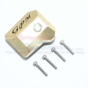 하비몬[#TRX4012AX-OC] TRX-4 Brass Front/Rear Gearbox Cover 76g[상품코드]GPM