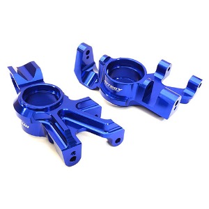 하비몬[#C26838BLUE] Billet Machined Steering Knuckles for Traxxas X-Maxx 4X4 (Blue)[상품코드]INTEGY