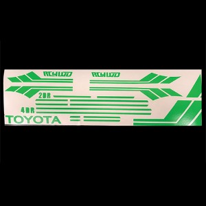 하비몬[선주문필수] [#Z-B0164] RC4WD Clean Stripes for Mojave II 2/4 Door Decal Sheet (Green)[상품코드]RC4WD
