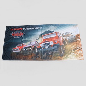 하비몬[선주문필수] [#Z-L0164] RC4WD Cloth Banner (179 x 86cm)[상품코드]RC4WD