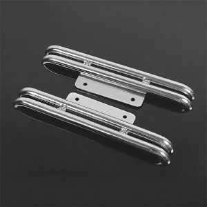 하비몬[선주문필수] [#VVV-C0116] Steel Tube Side Steps for Tamiya Hilux &amp; Bruiser (Silver)[상품코드]CCHAND