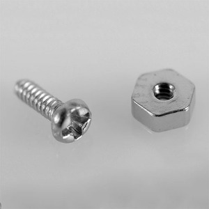 하비몬[#VVV-C0012] [1개입] 1mm x 3mm Machine Screw and Nut (M1.0 x 3mm)[상품코드]CCHAND