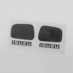 하비몬[선주문필수] [#VVV-C0558] Mirror and Rear Logo Decals for Tamiya 1/10 Isuzu Mu Type X CC-01[상품코드]CCHAND