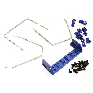 하비몬[#C28411BLUE] Anti Roll Stabilizer Sway Bar Kit for Traxxas TRX-4 Off-Road Truck (Blue)[상품코드]INTEGY