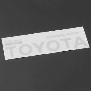 하비몬[#VVV-C0290] Metal Rear Emblem for TF2 Mojave Body (White)[상품코드]CCHAND