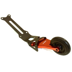 하비몬[#C27054RED] Billet Machined Wheelie Bar Kit for Traxxas X-Maxx 4X4 (Red)[상품코드]INTEGY