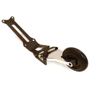 하비몬[#C27054SILVER] Billet Machined Wheelie Bar Kit for Traxxas X-Maxx 4X4 (Silver)[상품코드]INTEGY