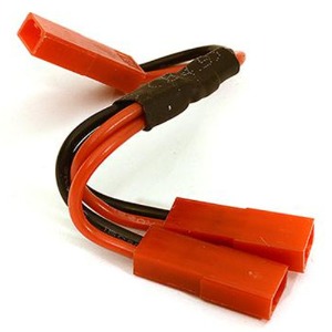하비몬[#C28510] Y-Type 1-to-2 JST 2 Pin Plug Wire Harness for Traxxas ESC/Fan 110mm Extension[상품코드]INTEGY