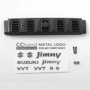 하비몬[선주문필수] [#VVV-C0663] Front Grille for MST 1/10 CMX w/ Jimny J3 Body w/ Front Metal Decals[상품코드]CCHAND