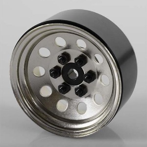 하비몬[#Z-W0073] [4개입] Pro10 1.9&quot; Steel Stamped Beadlock Wheel (Silver)[상품코드]RC4WD
