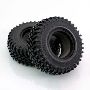 하비몬[Z-P0009] (낱개 1개입｜크기 97.9 x 37mm) Mud Thrashers Single 1.9&quot; Scale Tire[상품코드]RC4WD