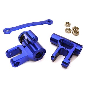 하비몬[#C28856BLUE] Billet Machined Steering Bell Crank for Losi 1/5 Desert Buggy XL-E (Blue)[상품코드]INTEGY
