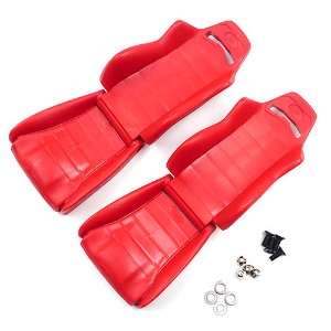 하비몬[#YA-0540RD] [2개입] Hard Plastic Seats for 1/10 Crawler (Red)[상품코드]-