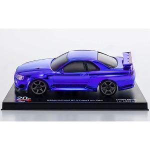 하비몬[#KYMZP427CBL-B] [바디 세트] 1/27 MINI-Z AWD MA-020 series Nissan Skyline GT-R V･Spec Ⅱ Nur (R34) Chrome Blue Special Edition - 20th Anniversary Body Set[상품코드]KYOSHO