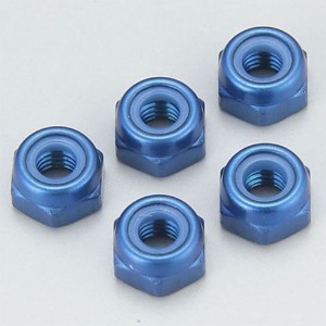 하비몬[단종] [#KY1-N3033NA-B] [5개입] Nylon Nut (M3 x 3.3) (Aluminium/Blue)[상품코드]KYOSHO