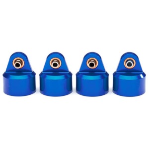 하비몬[#AX8964X] Shock Caps, Aluminum (Blue-Anodized), GT-Maxx® Shocks (4)[상품코드]TRAXXAS