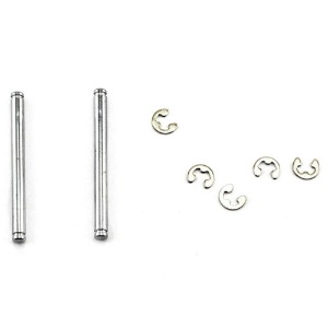 하비몬[#AX3740] Suspension Pins, 2.5x29mm (King Pins) W/ E-Clips (2) (Strengthens Caster Blocks)[상품코드]TRAXXAS