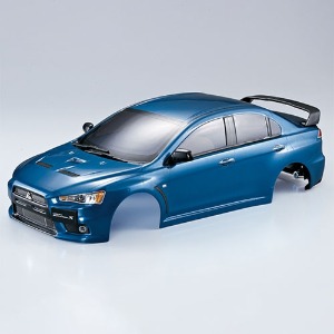 하비몬[#KB48006] 1/10 Mitsubishi Lancer Evolution X Body Finished w/Light Bucket (Metallic-Blue｜킬러바디 완제품)[상품코드]KILLERBODY