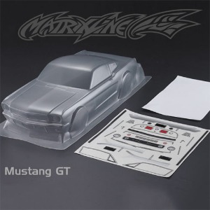 하비몬[#PC201017] 1/10 Ford Mustang GT Body Shell (Clear｜미도색)[상품코드]MATRIXLINE