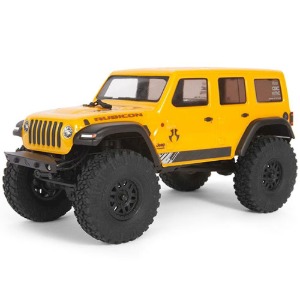 하비몬[#AXI00002T2] [완성품] 1/24 SCX24 Jeep Wrangler JLU Rubicon 2019 CRC (Yellow) w/2.4GHz Radio (휠베이스 132mm) (액시얼 랭글러 루비콘 2019)[상품코드]AXIAL