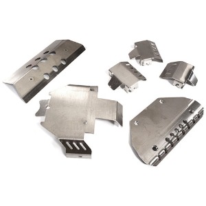 하비몬[#C29962] Stainless Steel Armor Skid Plates for Traxxas 1/10 TRX-6 Crawler 6X6 MB G63[상품코드]INTEGY