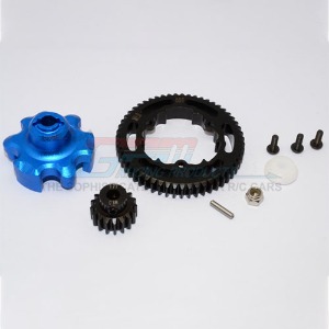 하비몬[선주문필수] [#TXM355517T-B] Aluminium Gear Adapter+Steel Spur Gear 55T+Motor Gear 17T[상품코드]GPM
